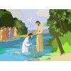 puzzle du baptême de Jésus