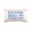 coussin personnalisé composition