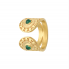 Bague OPALE Agate Verte