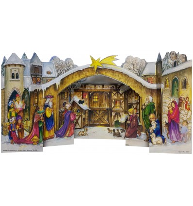 Calendrier de l'Avent panoramique 4 - 8 ans