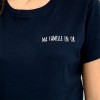 Tee-shirt Femme "Ma famille en or"