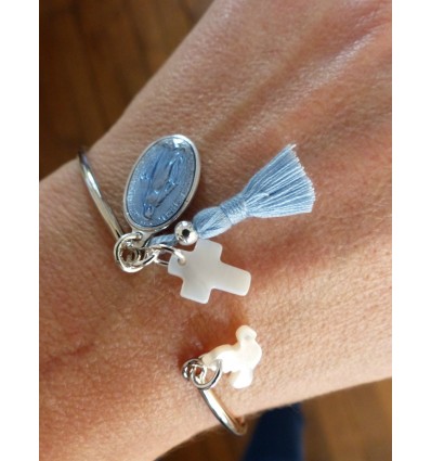 Bracelet Demi-jonc de Confirmation