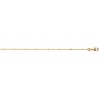 Collier chaîne perlée