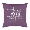 Coussin prénom composition