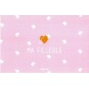 Carte simple soft touch "J'aime ma filleule"