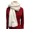 Chèche blanc immaculé - Made in France - Le Chic Français