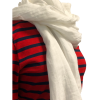 Chèche blanc immaculé