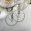 Aymée boucles d'oreilles créoles adaptables sur clips
