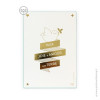 Carte Paix, joie et amour sur Terre 