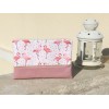grande pochette rose poudrée