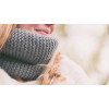 Tour de cou femme (gris souris)