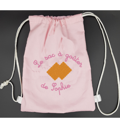 Sac à goûter coloré
