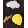 Broche paillette