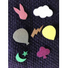 Broche paillette