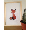 Affiche Les Petites Bêtes renard