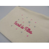 Pochette brodée