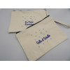 Pochette brodée