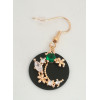 Boucles d'oreilles Zircon coloris au choix