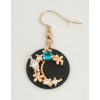 Boucles d'oreilles Zircon coloris au choix