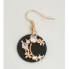 Boucles d'oreilles Zircon coloris au choix