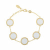 Bracelet VALENTINE Email rouge, vert ou noir