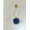 Boucle d'oreille dorée