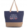 Sac de plage brodé personnalisé