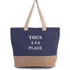 Sac de plage brodé personnalisé