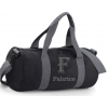 Sac polochon avec grande initiale et prénom brodés imperméable