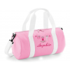 Sac polochon brodé pour fillette imperméable