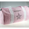 Sac polochon brodé pour fillette avec imprimé imperméable