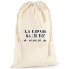 Sac de linge sale brodé thème Marin