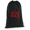 Sac de linge sale brodé thème Marin