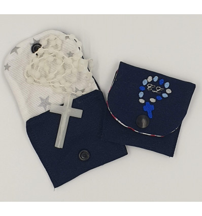 Pochette  pour chapelet personnalisé
