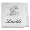 Lange  personnalisé brodé
