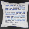 Coussin Prière