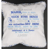 Coussin Prière
