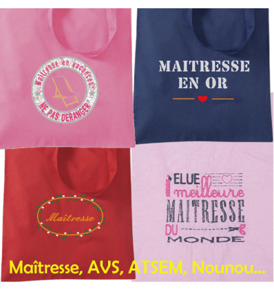 Grand Tote bag pour les maîtresses