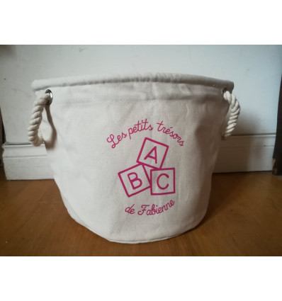 Panier à jouets "taille S" naturel