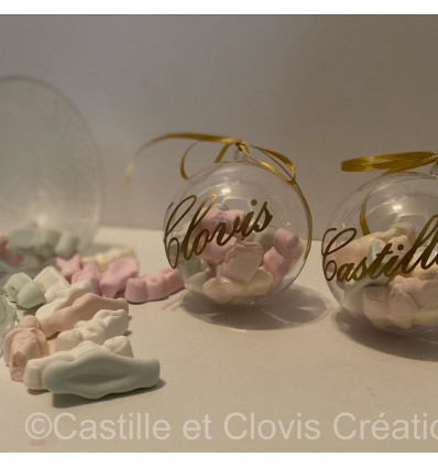 Boules guimauve personnalisées