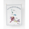 Affiche "La Vallée du Rhone" - 30x40cm
