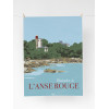 Affiche "Balade à L'Anse Rouge, Noirmoutier" - 30x40cm