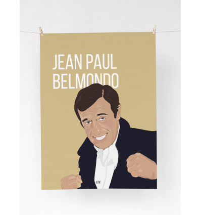 Affiche "Belmondo" - A4