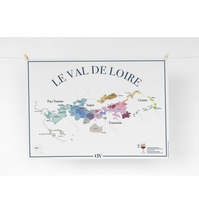 Affiche "Val de Loire" - 30x40cm