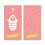 Lot de 2 signets Baptême fille Godsavetheking