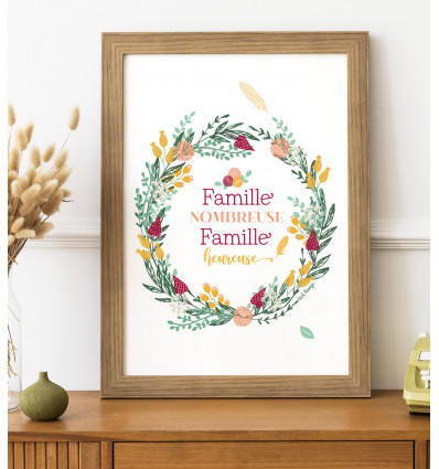 Affiche Famille Nombreuse
