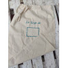 Sac de linge brodé