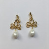 Boucles d'oreilles perles poire