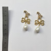 Boucles d'oreilles perles poire