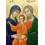 Image A4 Icône de la sainte famille pelliculage brillant pour un coin prière